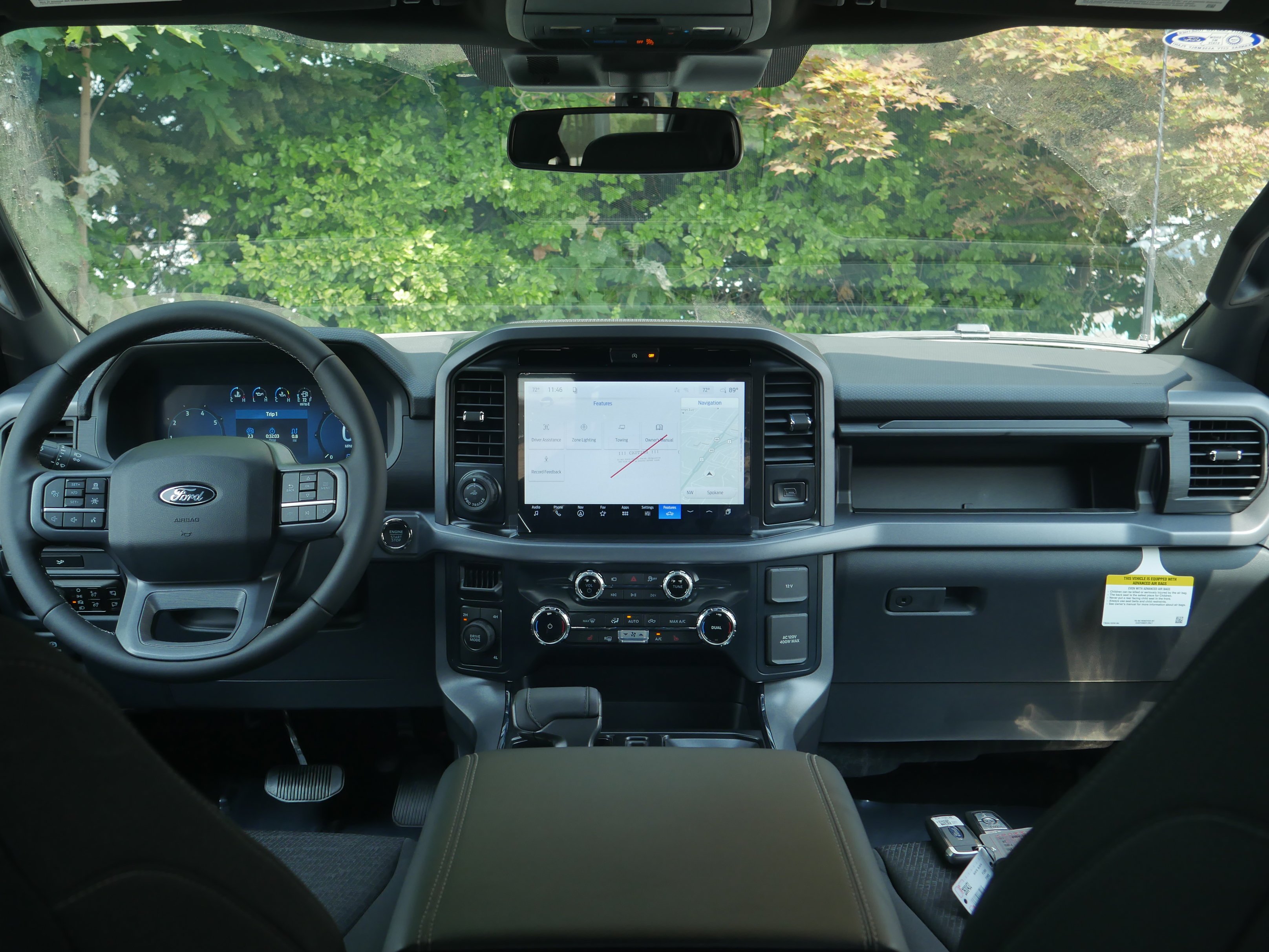 New 2026 Agate Black Metallic Ford XLT image 9