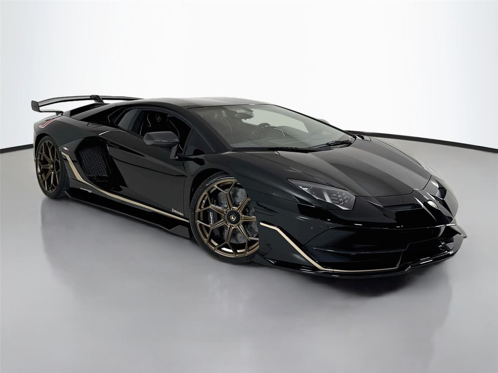Used 2020 Nero Aldebaran Lamborghini SVJ | Boden Exhaust | Ext Carbon Pkg image 42