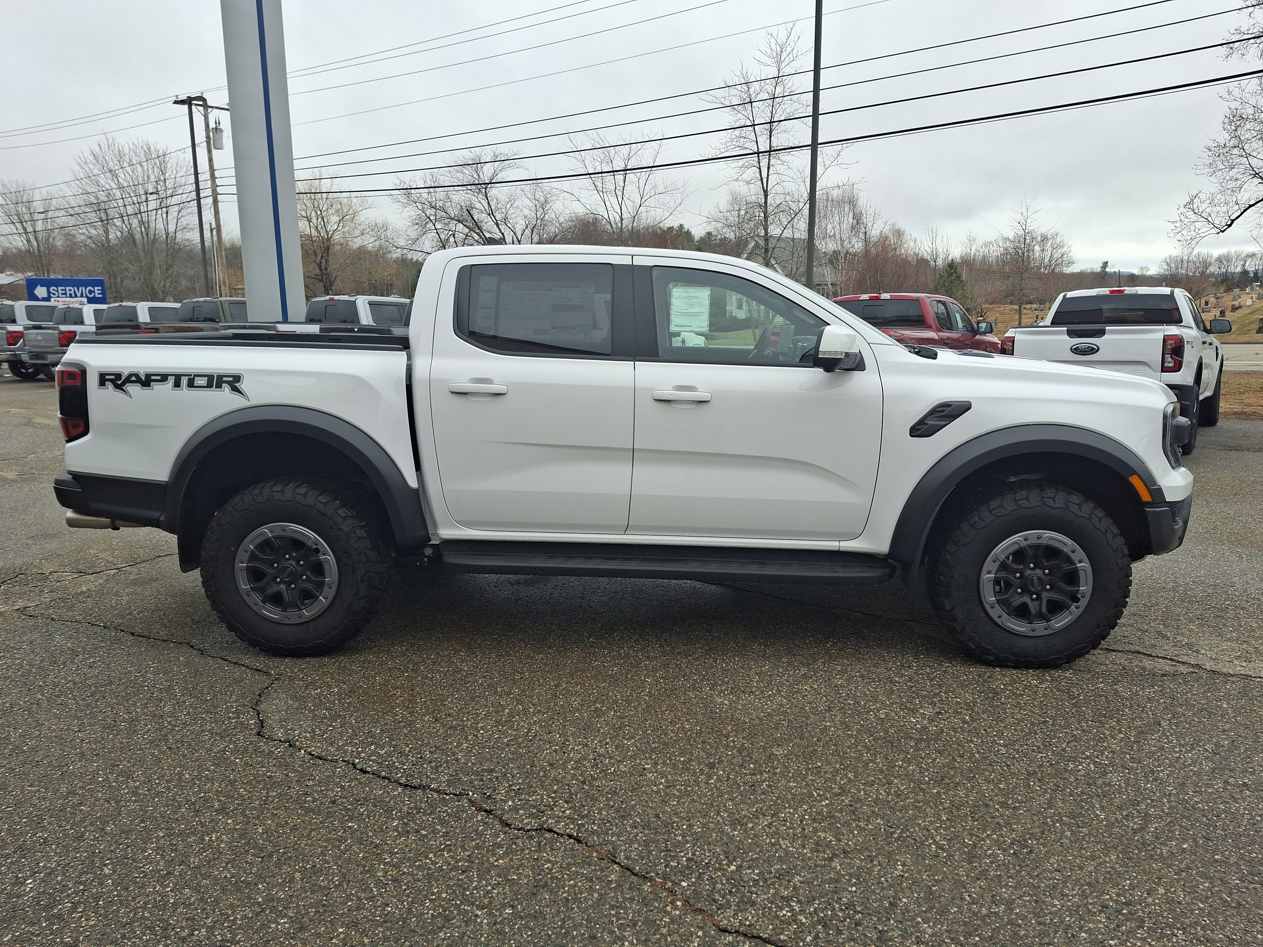 New 2025 Oxford White Ford Raptor® image 2