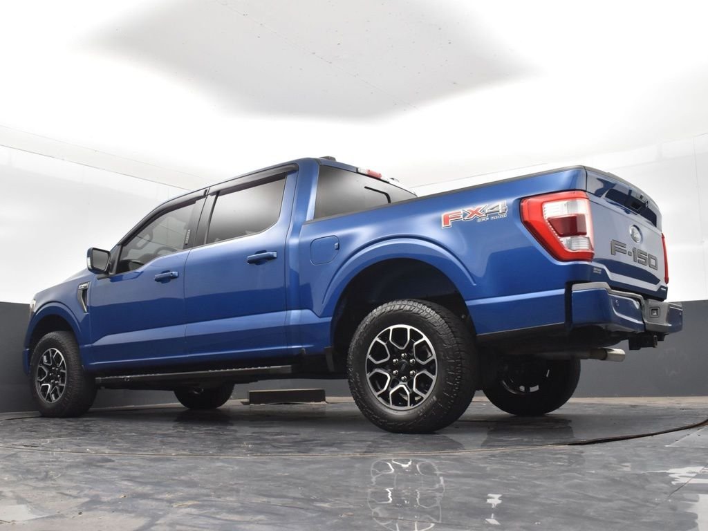 Used 2022 Blue Ford Lariat image 26