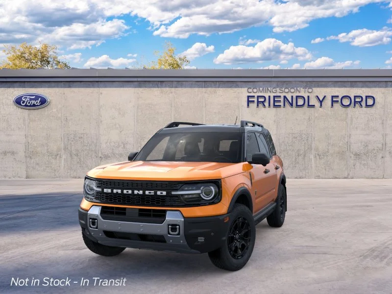 New 2026 Orange Fury Metallic Tri-Coat Ford Badlands® image 2