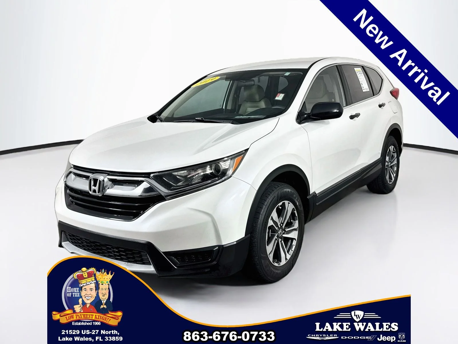 Used 2019 White Honda LX image 3
