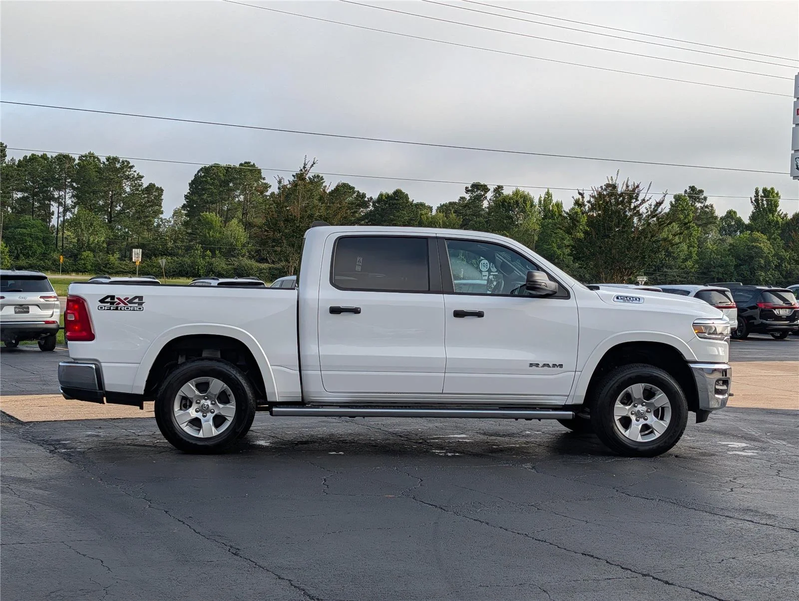 Used 2025 Bright White Clearcoat Ram Big Horn image 7