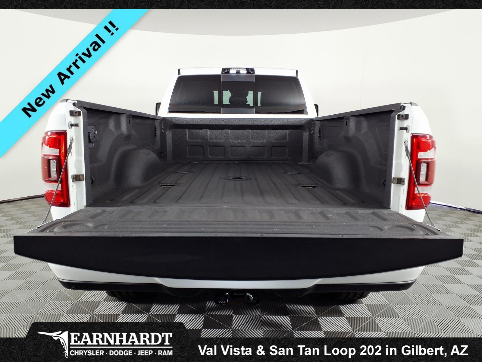 Used 2024 Bright White Clearcoat Ram Longhorn image 8
