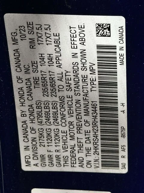 Certified Used 2024 Still Night Pearl Honda 1.5T AWD LX image 31