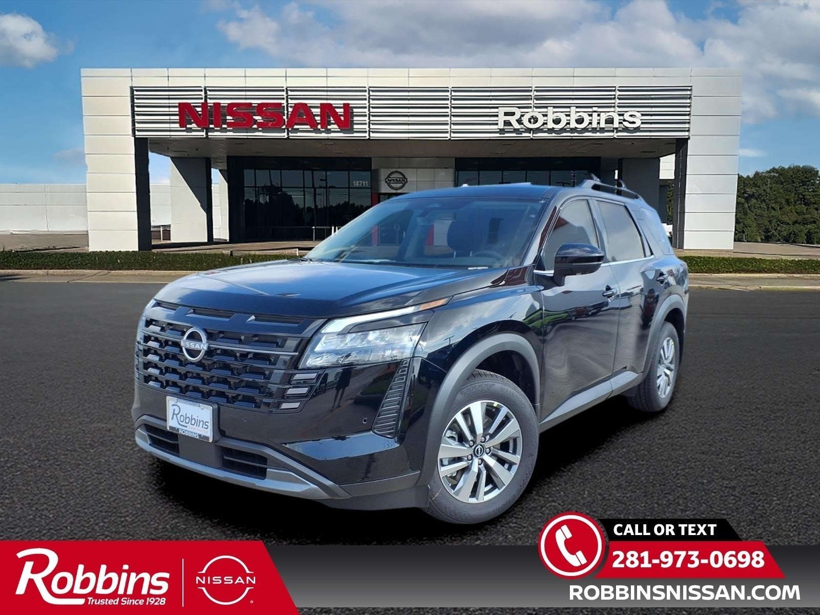 2026 Nissan Pathfinder SL Black at Robbins Nissan
