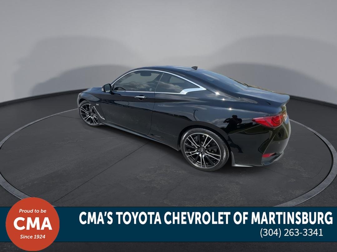 Used 2018 Black Obsidian INFINITI SPORT image 6