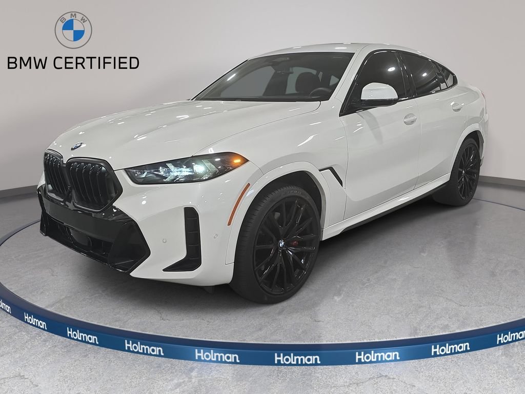 Certified Used 2024 Mineral White Metallic BMW xDrive40i image 1