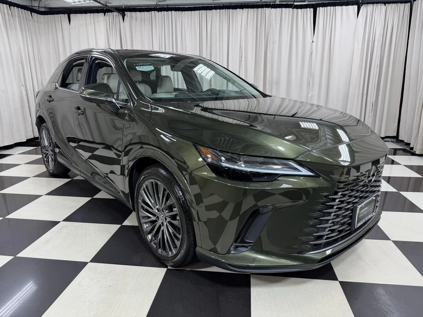 Used 2023 Nori Green Pearl Lexus RX 350 Luxury image 1