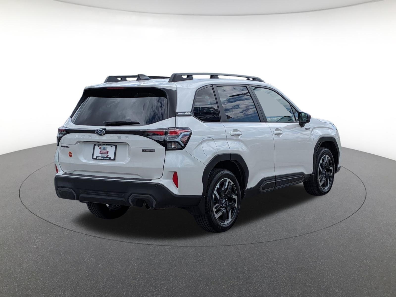 Used 2025 Crystal White Pearl Subaru Limited Hybrid image 7