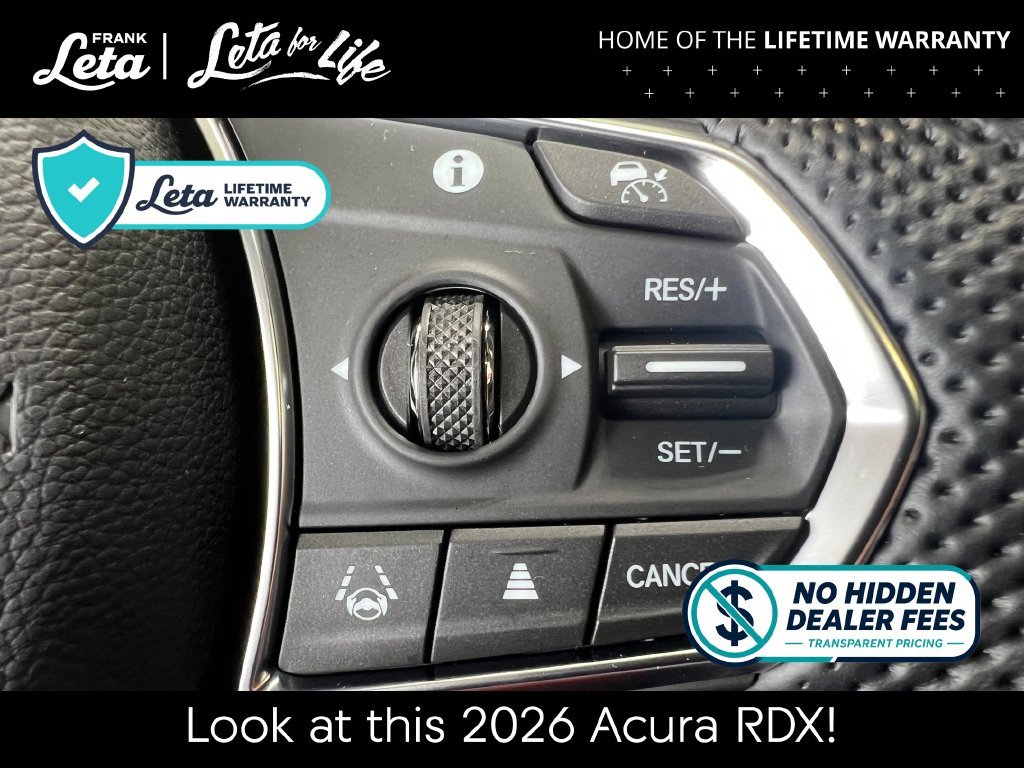 New 2026 Platinum White Pearl Acura w/A-Spec Package image 21