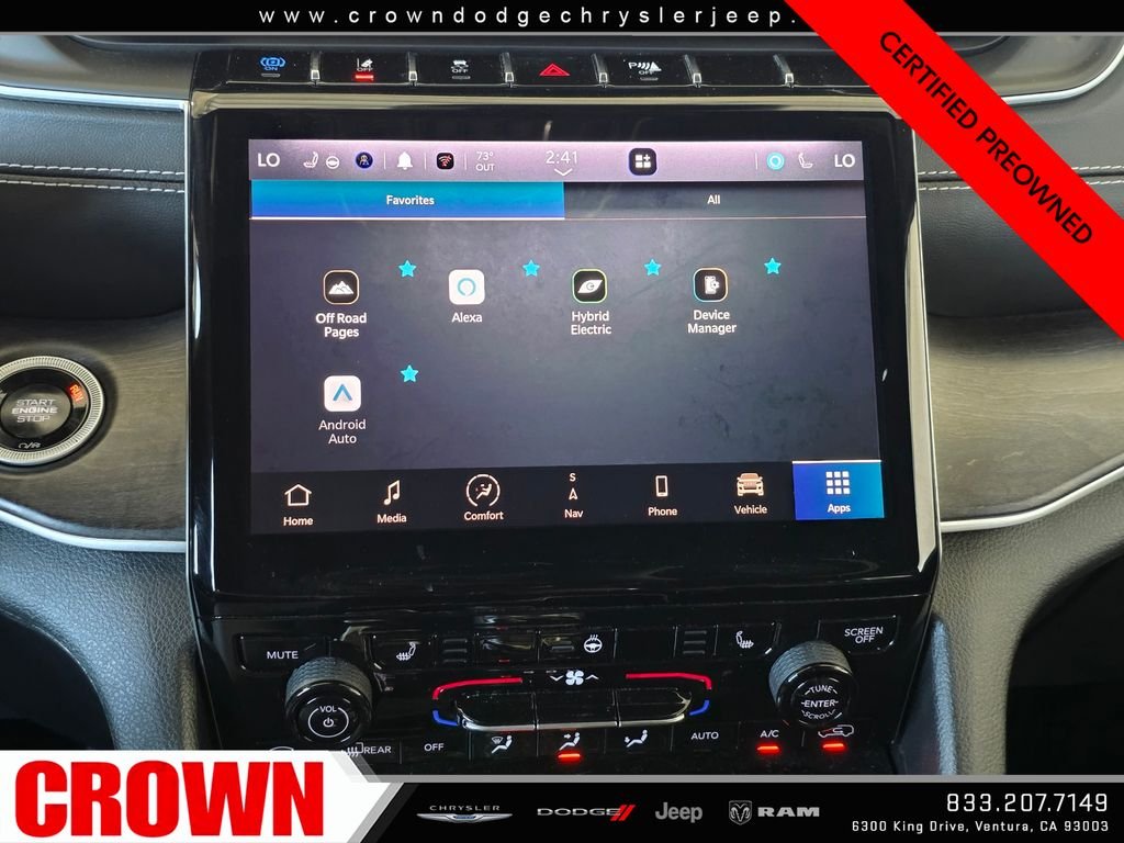 Certified Used 2024 Black Jeep 4xe image 29