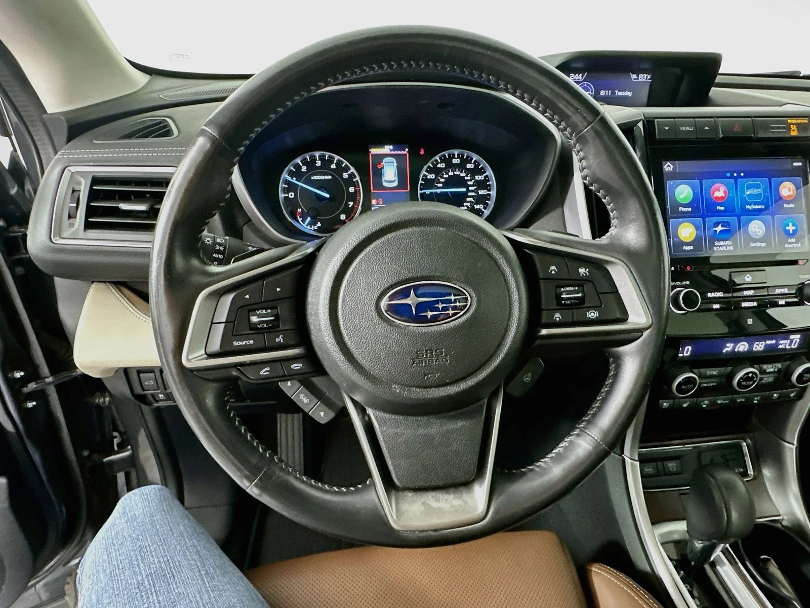 Used 2021 Magnetite Gray Metallic Subaru Touring image 12