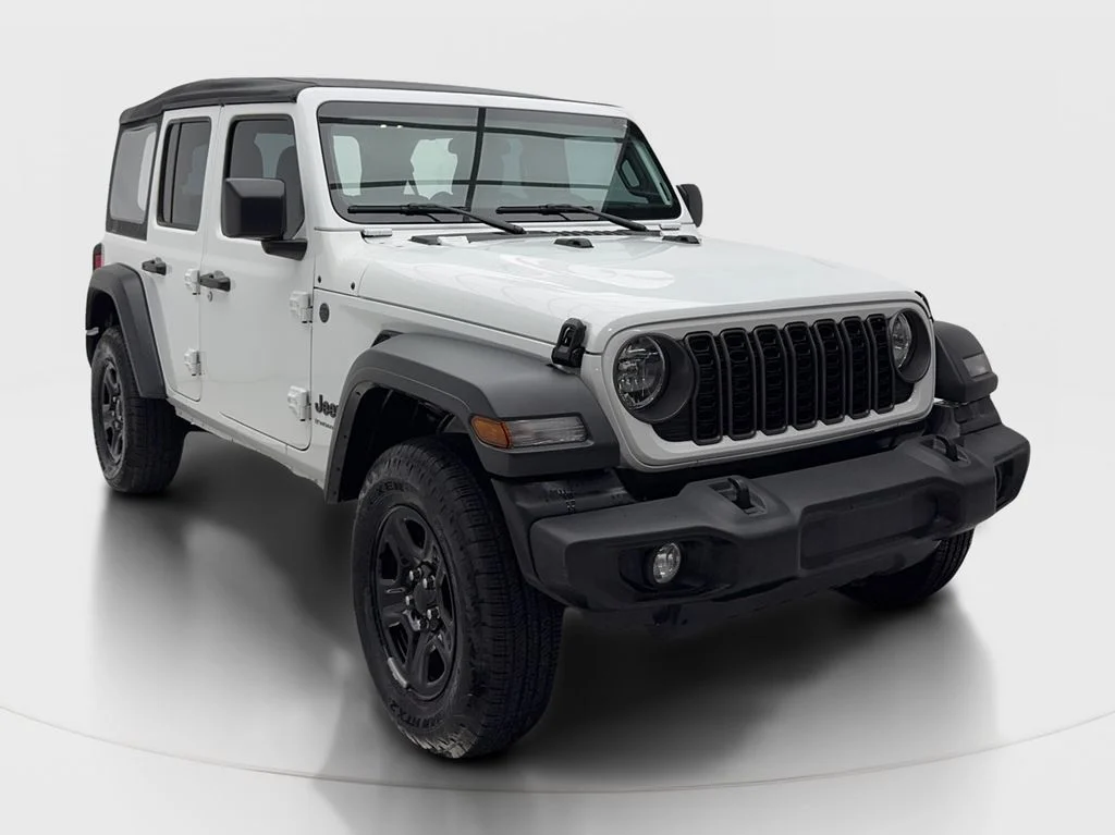 Used 2025 White Jeep Sport image 2