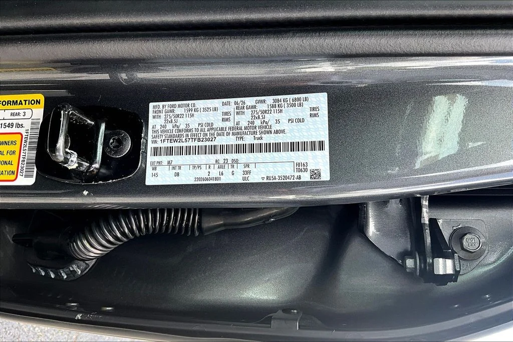 New 2026 Carbonized Gray Metallic Ford STX® image 8