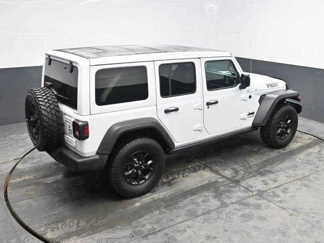 Used 2020 White Jeep Unlimited Willys image 37