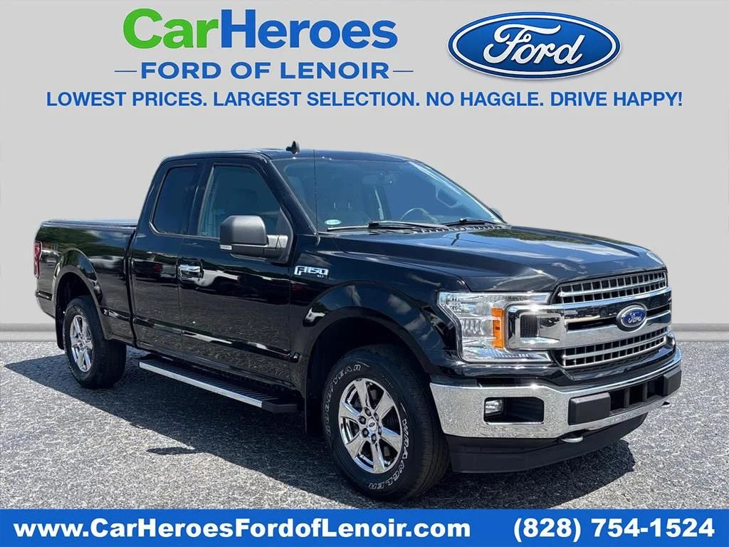 Used 2018 Black Ford XLT image 1
