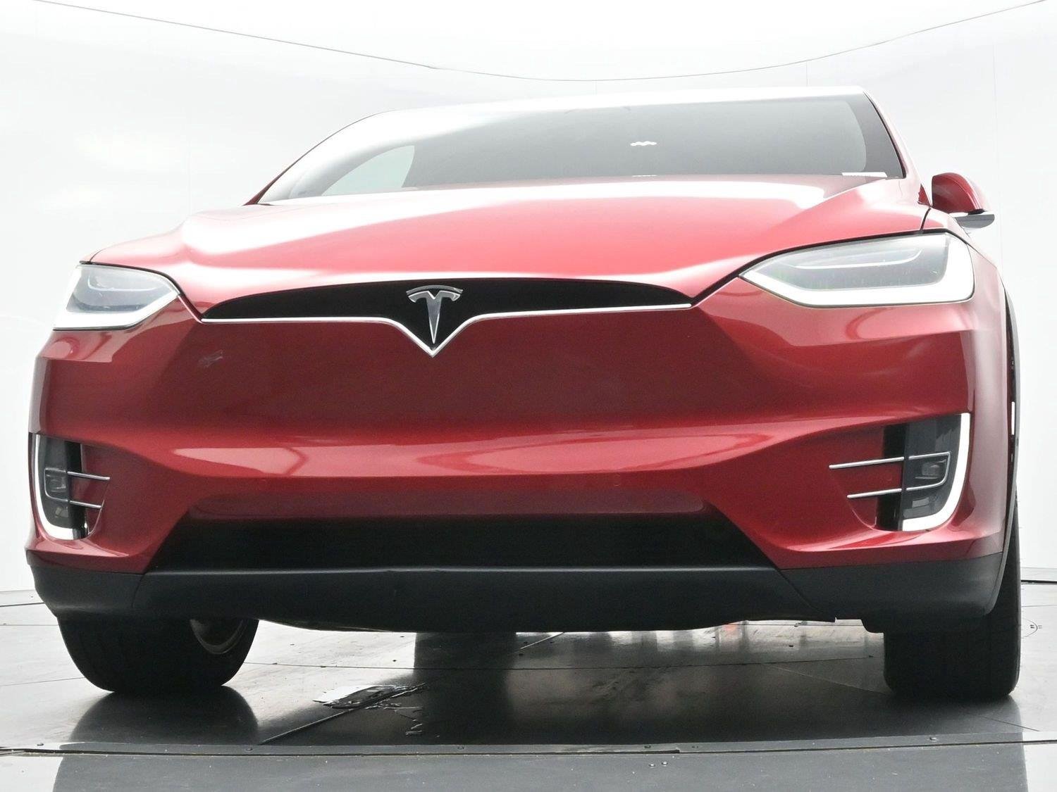 Used 2021 Red Multi-Coat Tesla Long Range Plus image 48