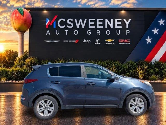 Used 2018 Blue Kia LX image 6