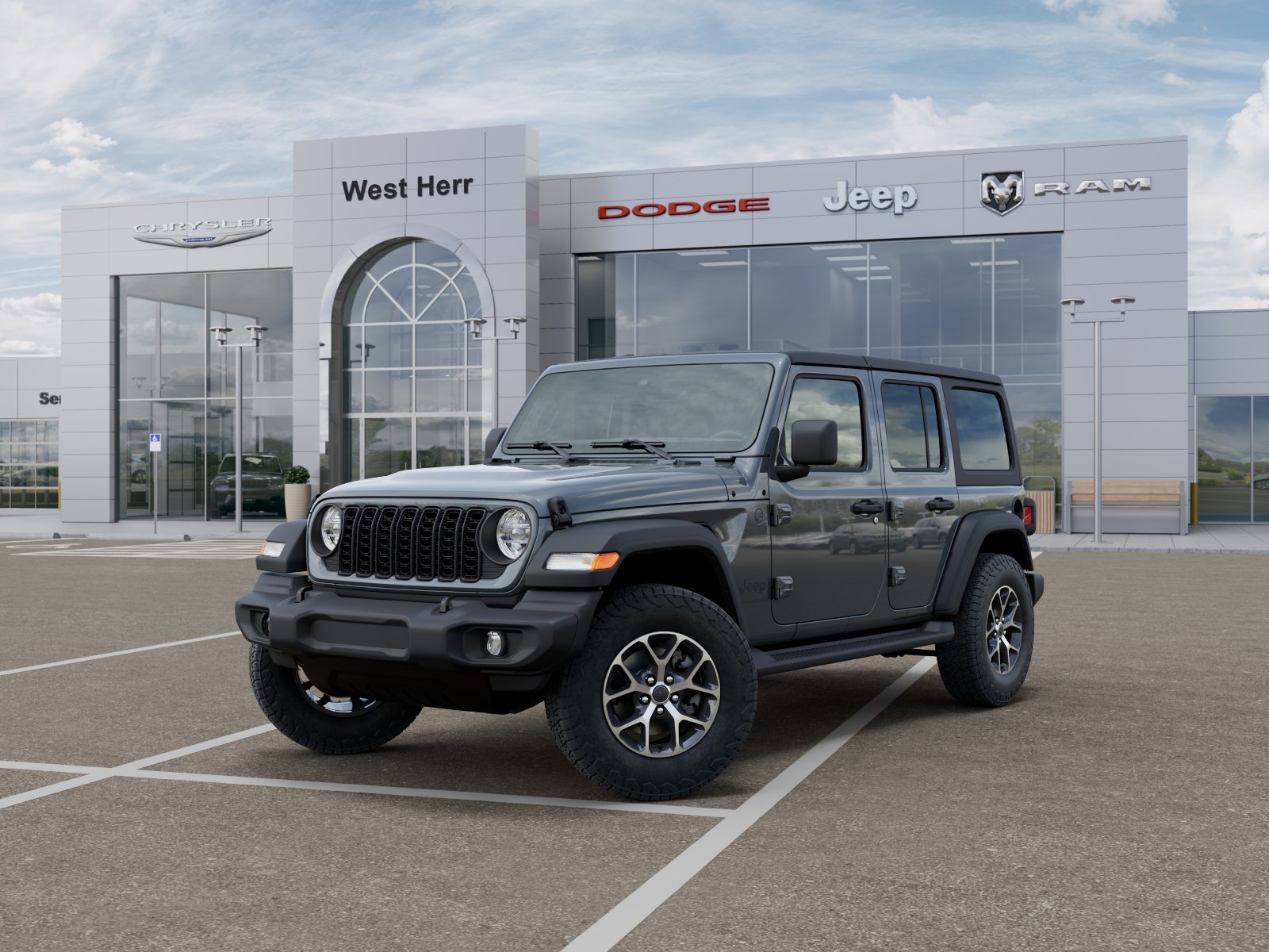 New 2026 Anvil Clear-Coat Exterior Paint Jeep Sport S image 1