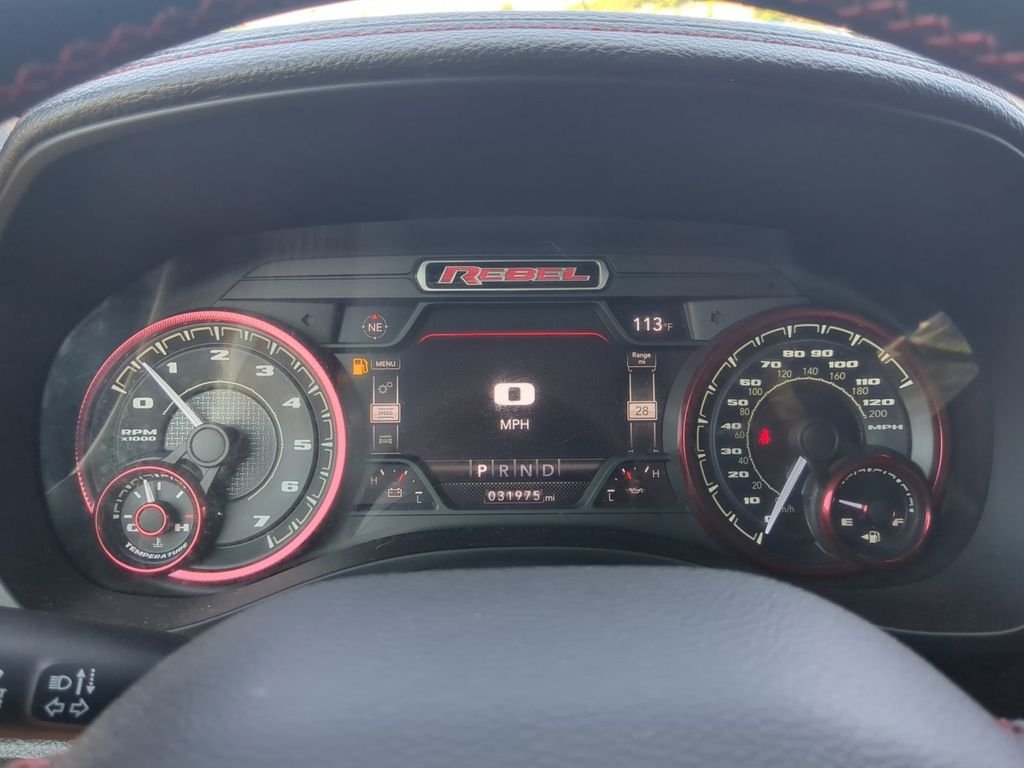 Used 2022 Bright White Clearcoat Ram Rebel image 16