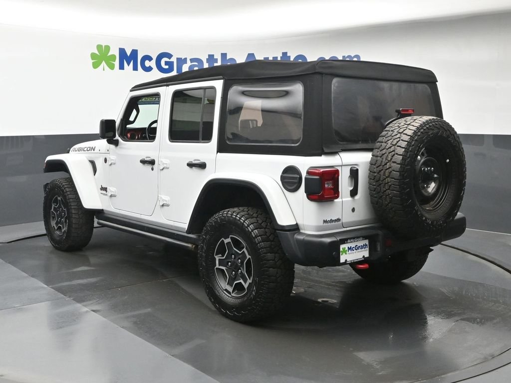 Used 2018 White Jeep Unlimited Rubicon image 25