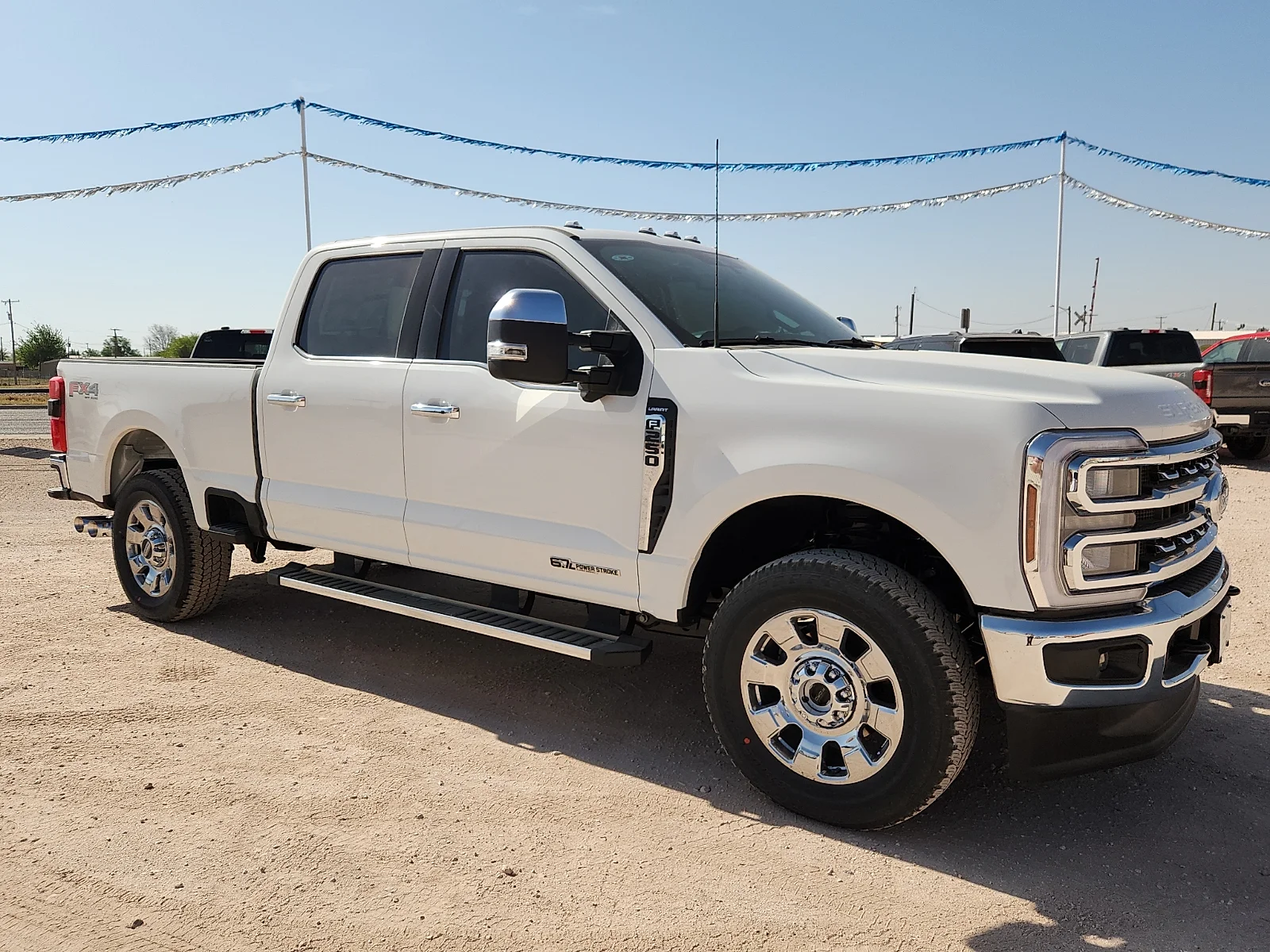 New 2026 Star White Metallic Tri-Coat Ford F-250® Lariat® image 8