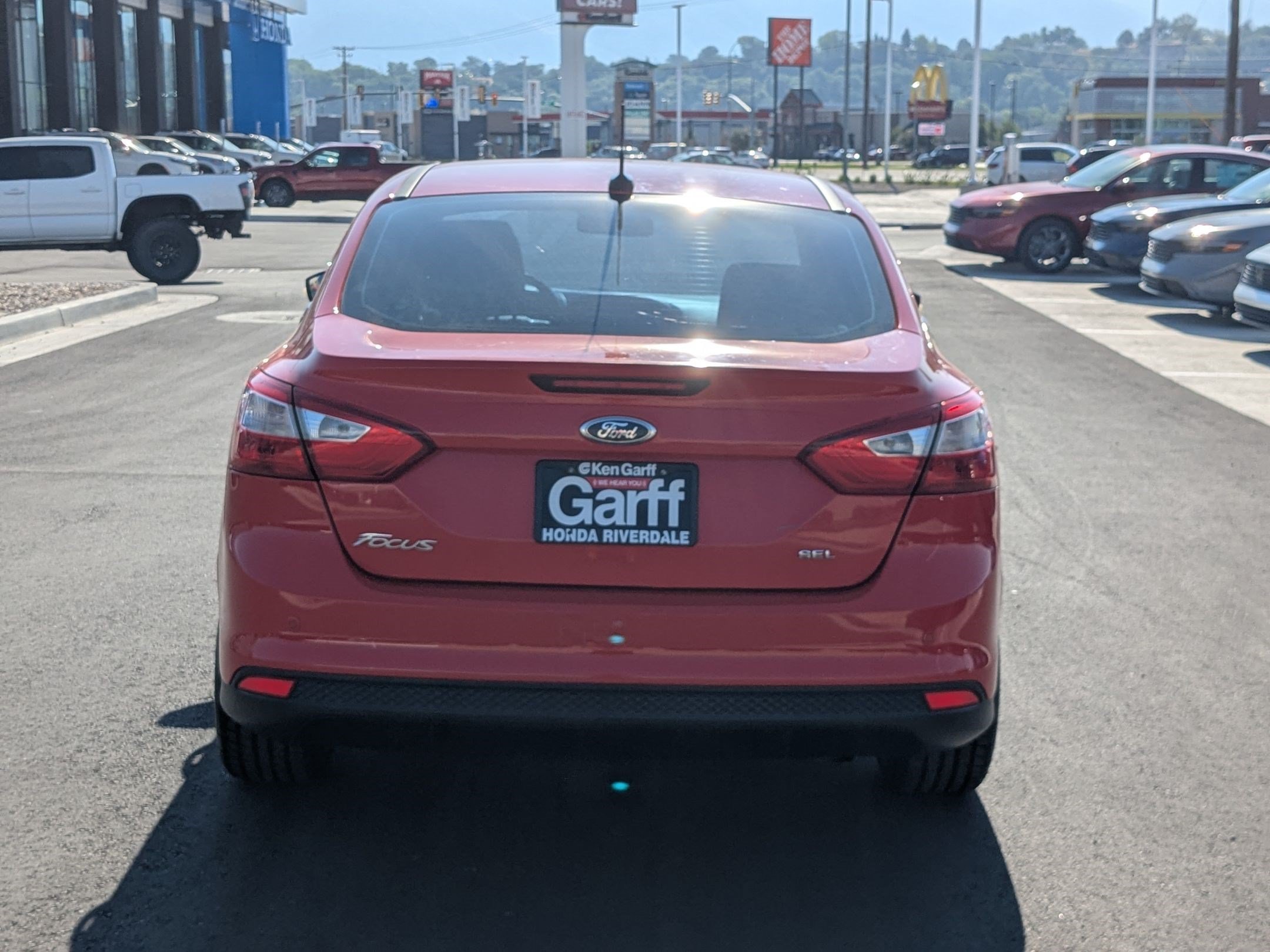 Used 2012 Race Red Ford SEL image 4