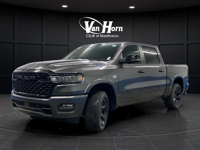 New 2026 Granite Crystal Metallic Clearcoat RAM Big Horn/Lone Star image 3