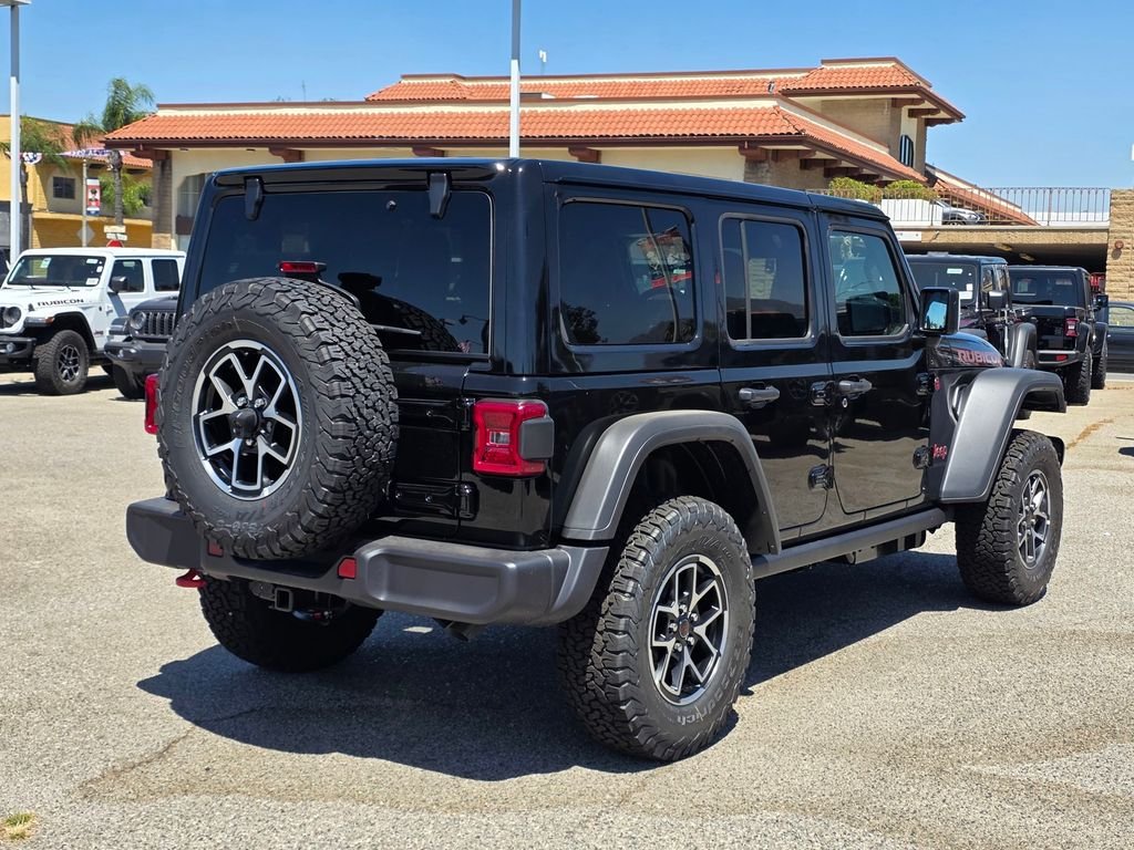 New 2026 Black Clear-Coat Exterior Paint Jeep Rubicon image 4
