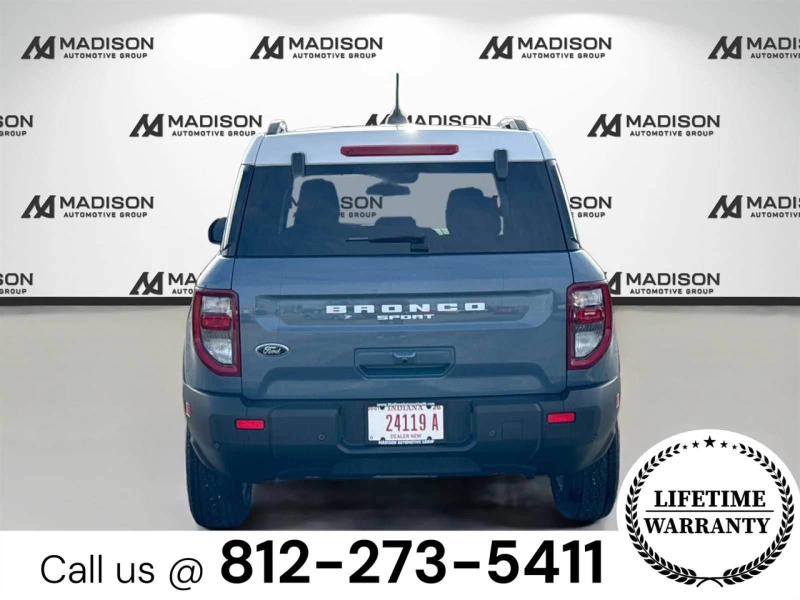 New 2025 Azure Gray Metallic Tri-Coat Ford Heritage image 6