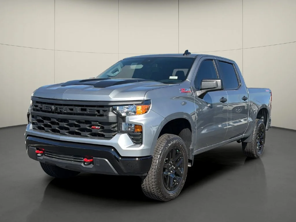 New 2026 Sterling Gray Metallic Chevrolet Custom Trail Boss image 3