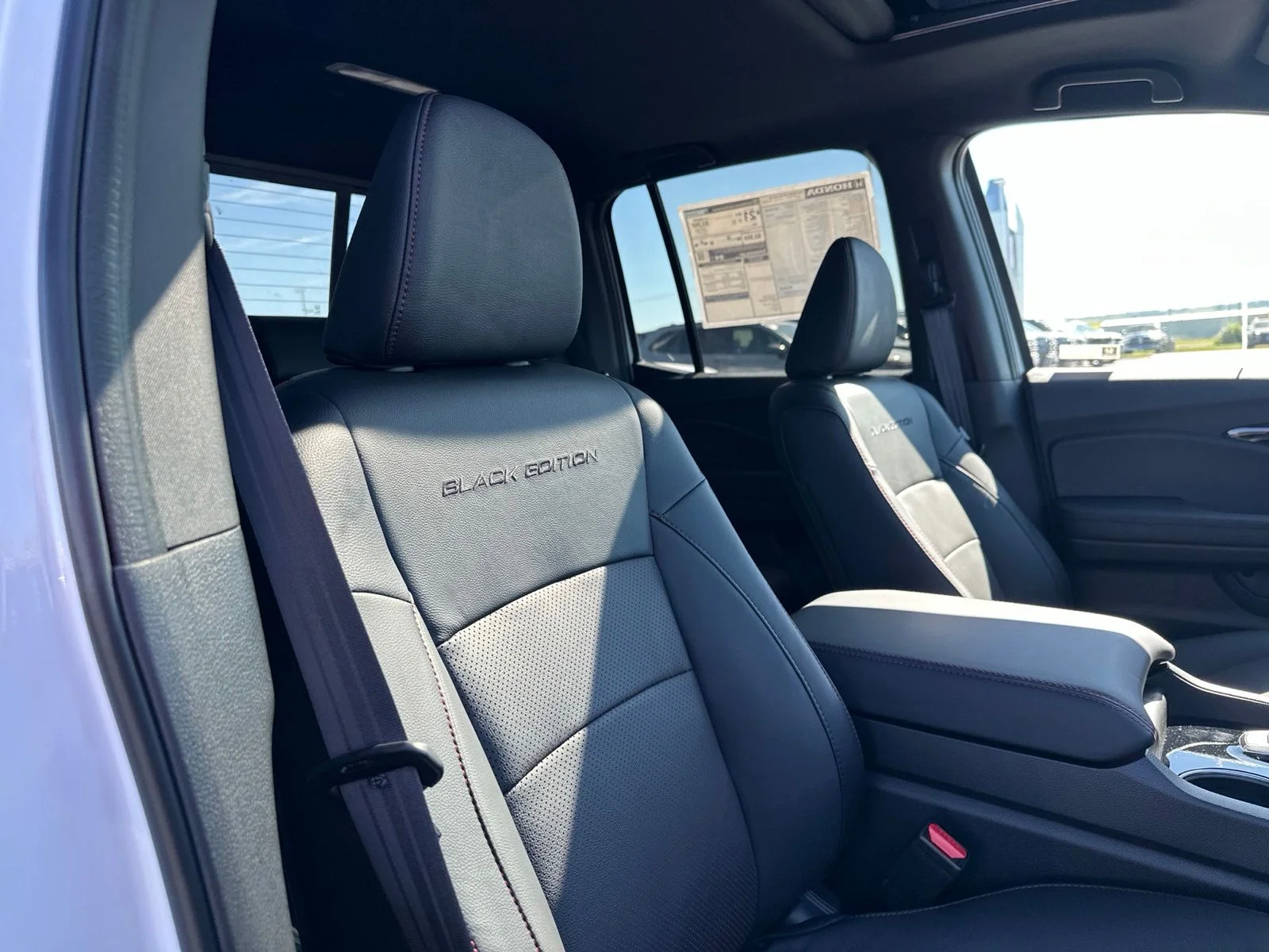 New 2026 Platinum White Pearl Honda Black Edition image 37