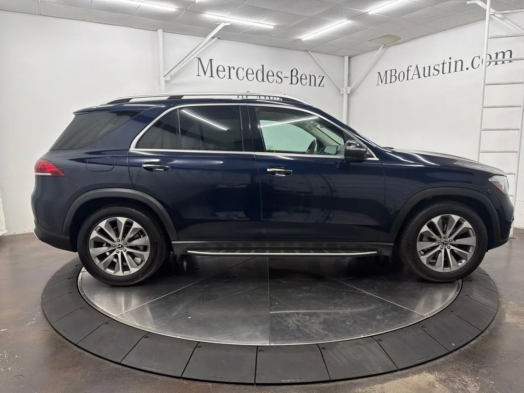 Certified Used 2020 Blue Mercedes-Benz GLE 350 image 9