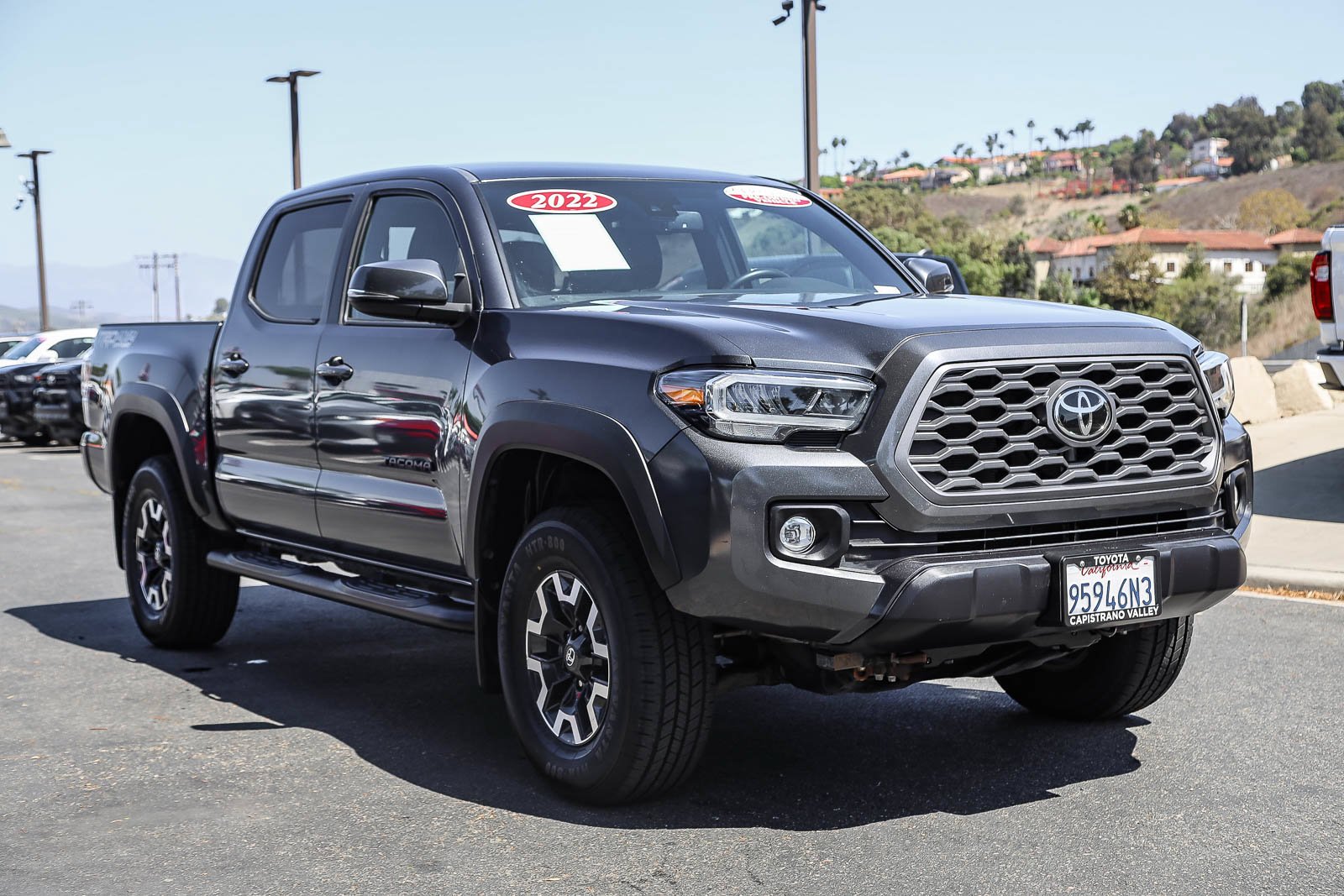 Certified Used 2022 Magnetic Gray Metallic Toyota TRD Off-Road image 3