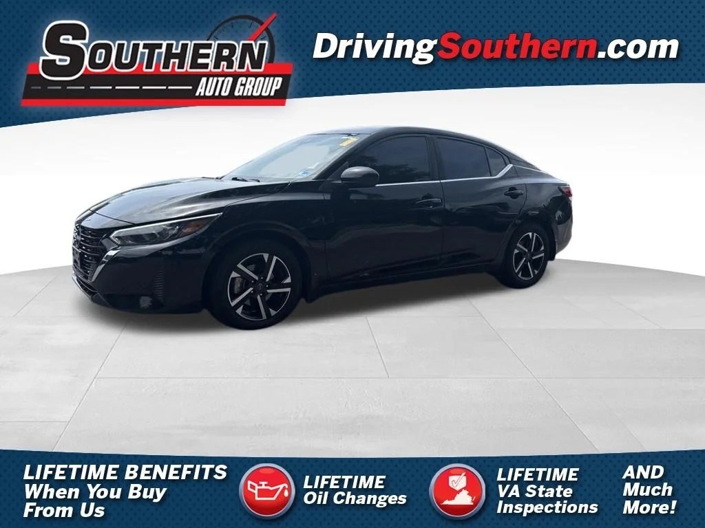Used 2024 Black Nissan SV image 1
