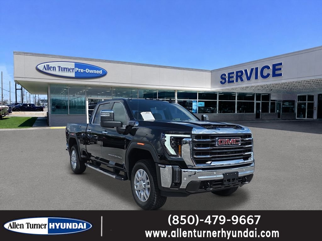 Used 2024 Onyx Black GMC SLT image 1