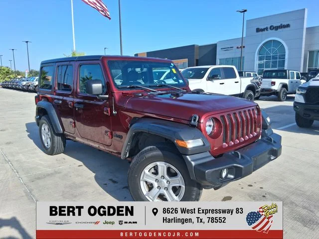 2022 Jeep Wrangler Unlimited Sport S