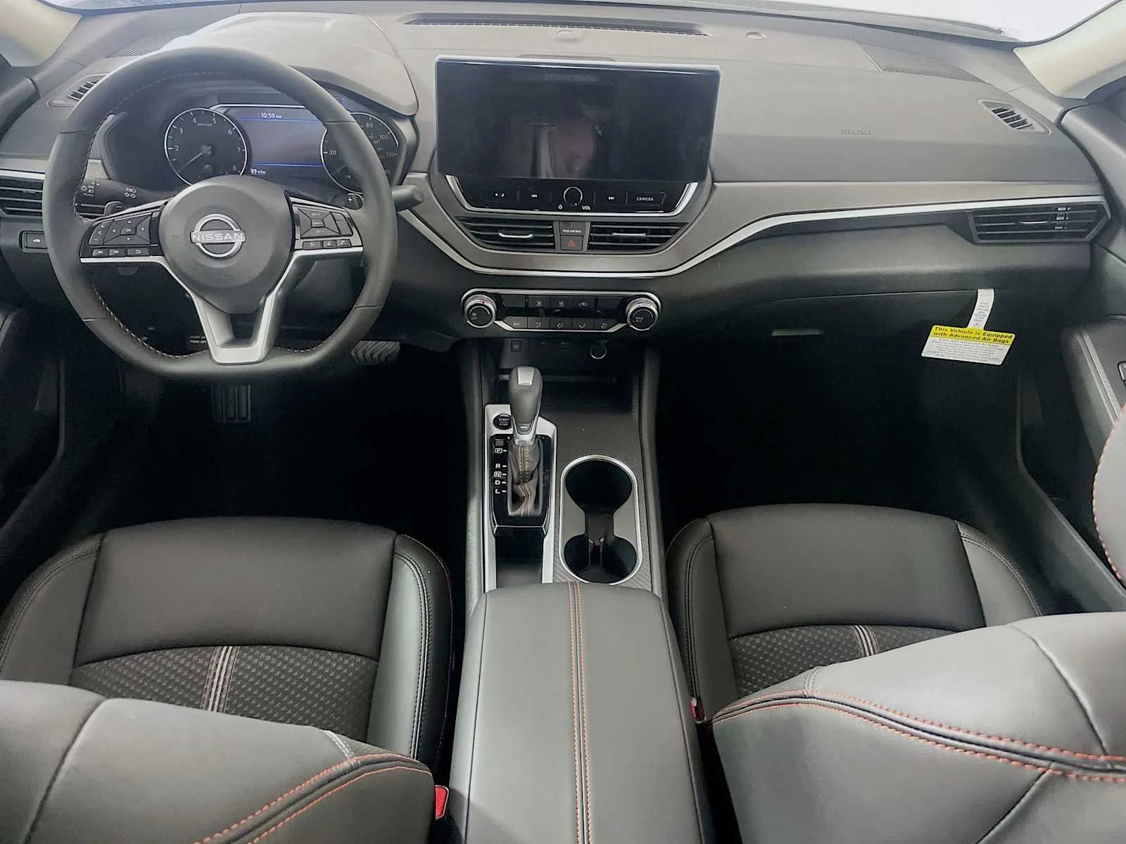 New 2026 Gray Sky Pearl / Super Black Two-tone Nissan SR image 3
