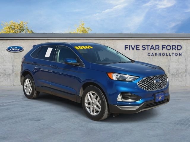 Used 2024 Blue Ford SEL image 2