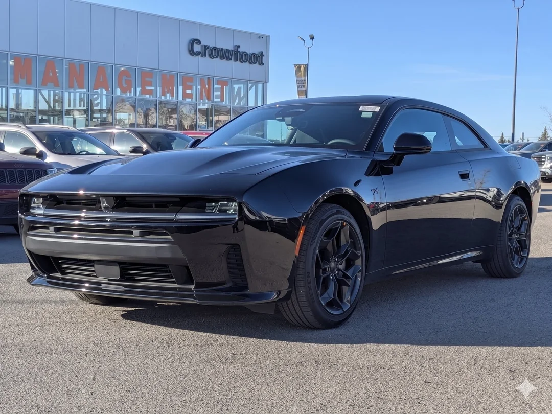 New 2026 Black Dodge R/T - - AWD - Blacktop Pack - Hurricane Turbo - 20 Black Wheels & More! image 4