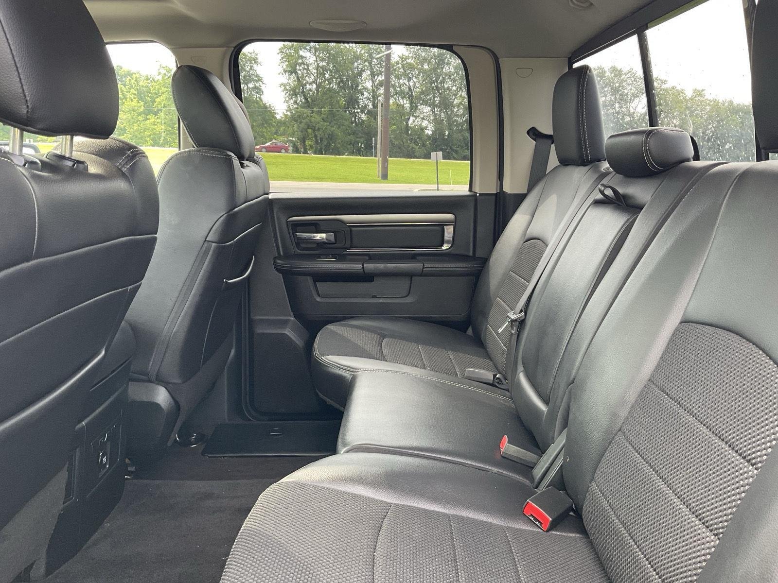 Used 2018 Brilliant Black Crystal Pearlcoat Ram Night image 10