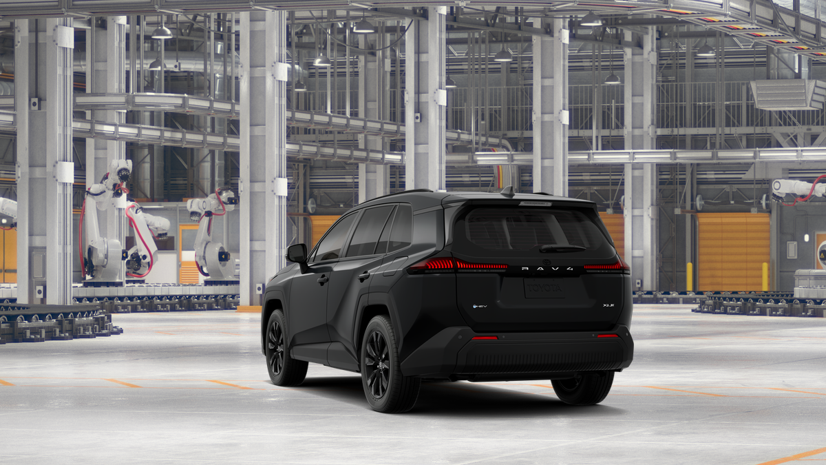 New 2026 Midnight Black Metallic Toyota XLE Premium image 7