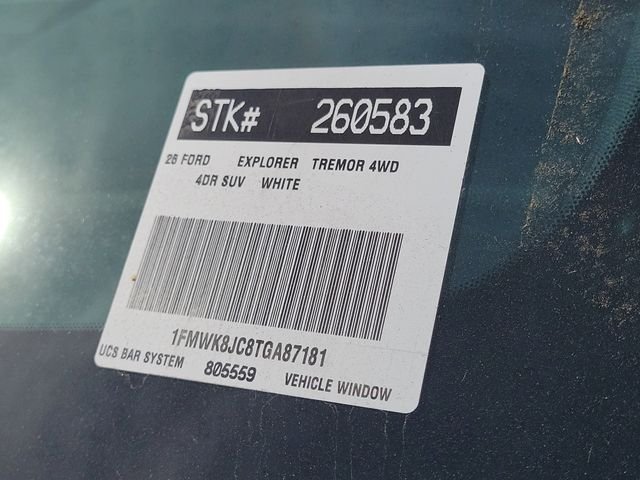 New 2026 Star White Metallic Tri-Coat Ford Tremor® image 28