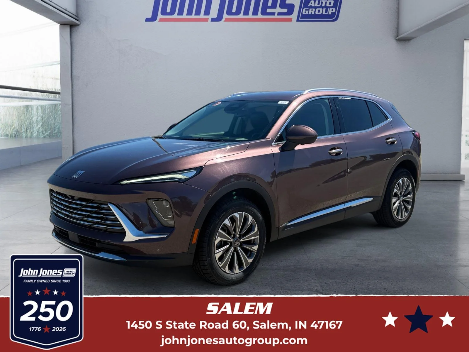 Used 2024 Smokey Amethyst Metallic Buick Preferred image 1
