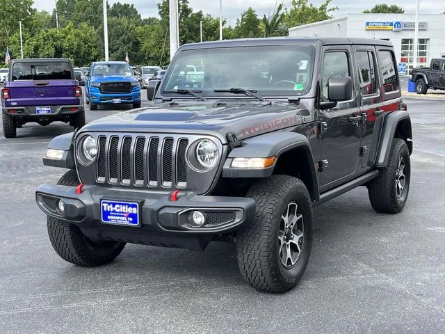 Used 2020 Gray Jeep Unlimited Rubicon image 8