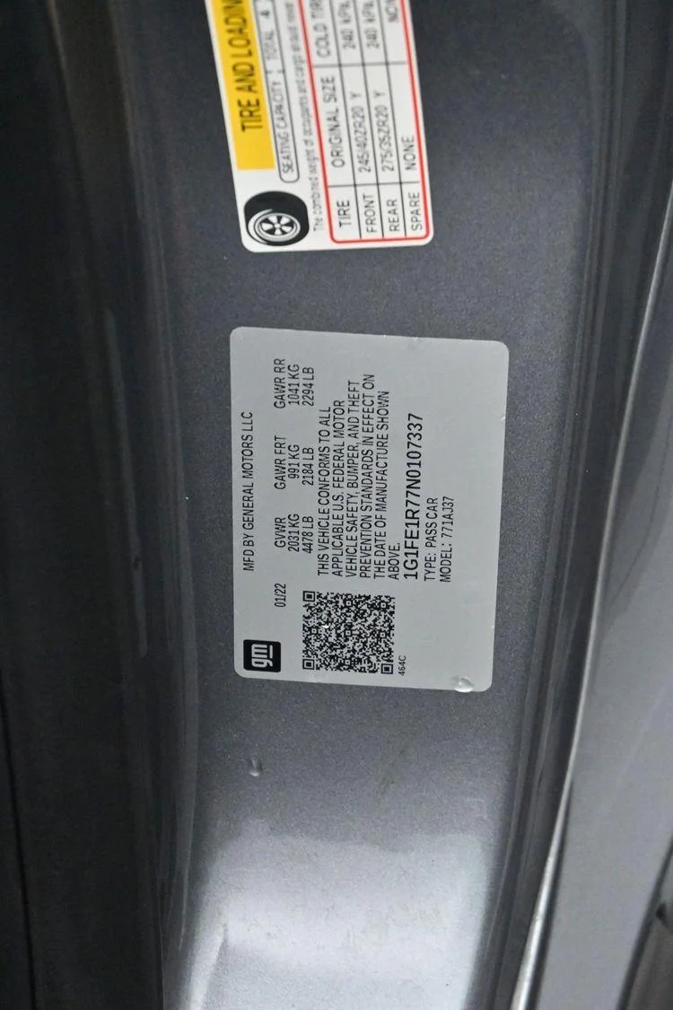 Used 2022 Satin Steel Metallic Chevrolet 1SS image 39