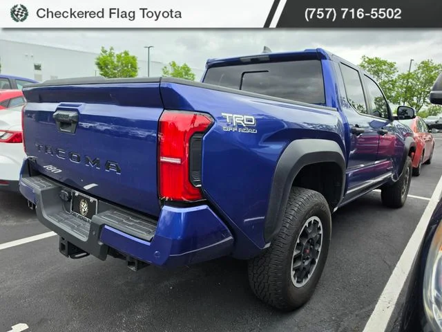 Used 2024 Blue Crush Metallic Toyota TRD Off-Road image 6