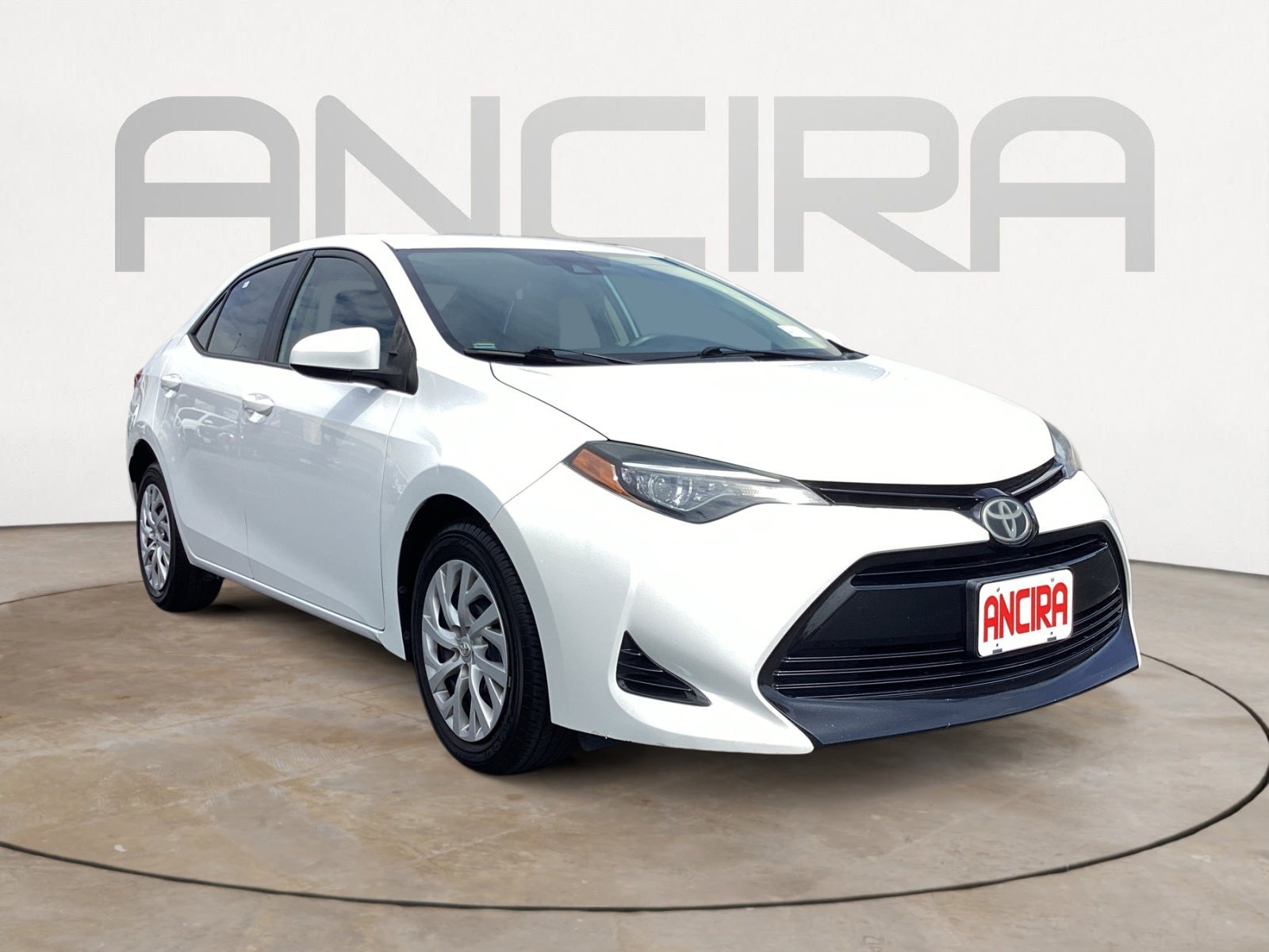 Used 2017 White Toyota LE image 7