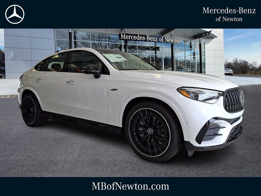 New 2026 MANUFAKTUR Moonlight White Metallic Mercedes-Benz GLC 43 AMG® image 1